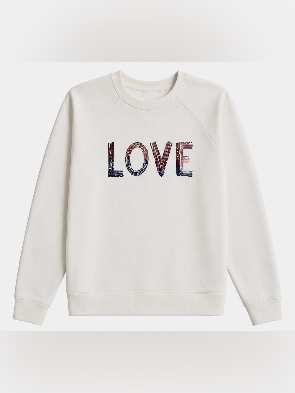 Zadig & Voltaire “Upper Love Strass” sweatshirt